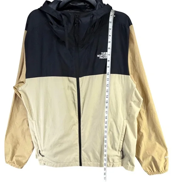 The North Face Cyclone Hooded Jacket Mens L Black Beige Windbreaker Outdoor - Picture 9 of 16